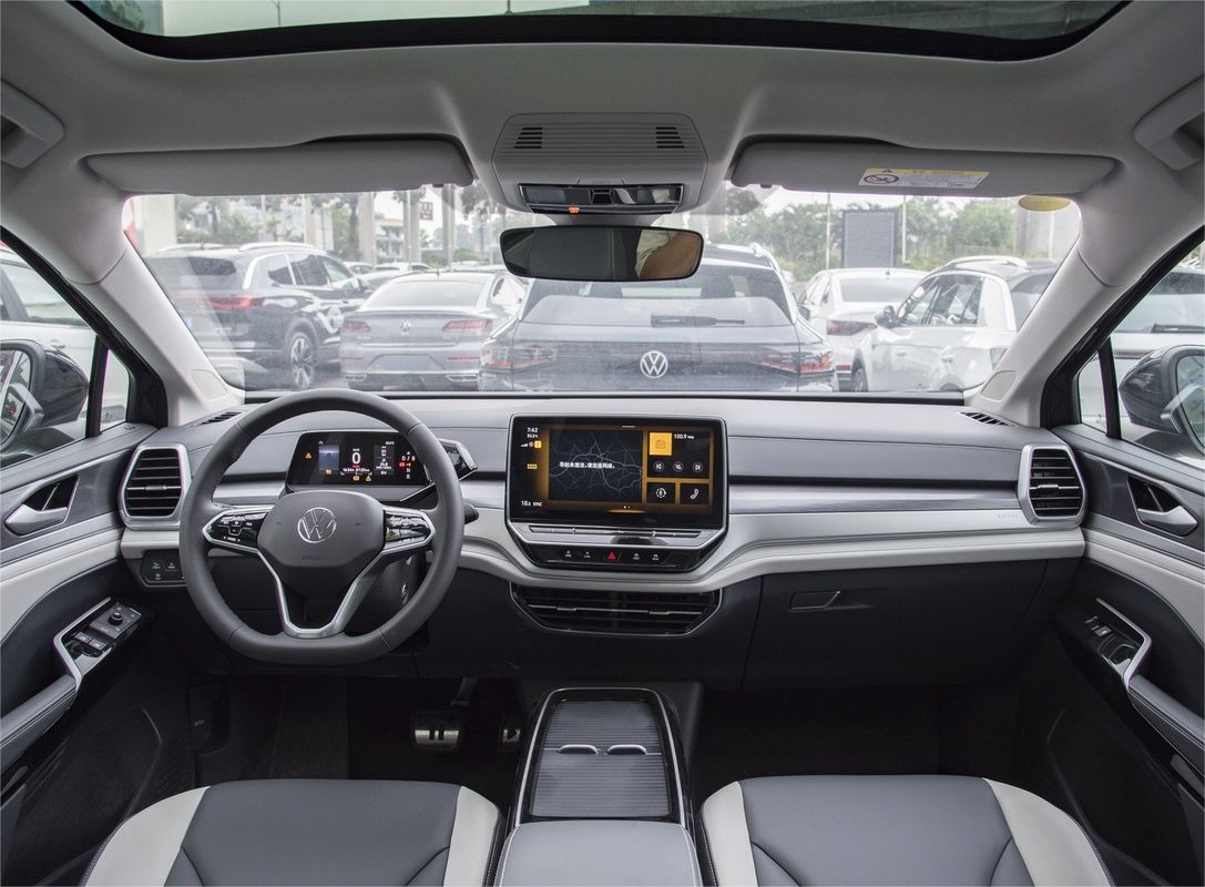 2024 VW ID-6 Crozz Pure Version Electric Car Product with Automatic Air Conditioner
