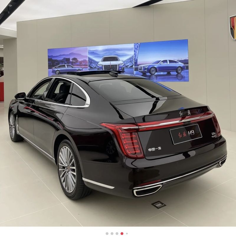 Cars Vehicles Faw Hongqi H9 Gasoline Cars Fuel Car Adult Vehicle with 360° Rear Camera