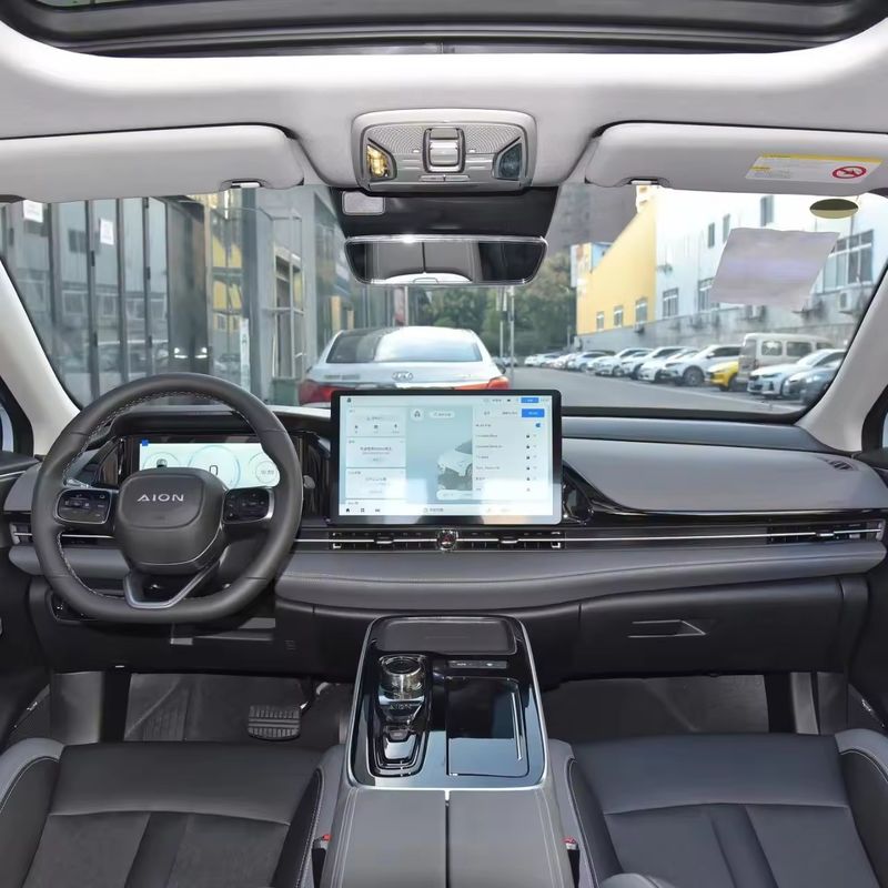 Energy Guangqi Aion S Plus High Speed Sedan EV Car with Manual Copilot Seat Adjustment