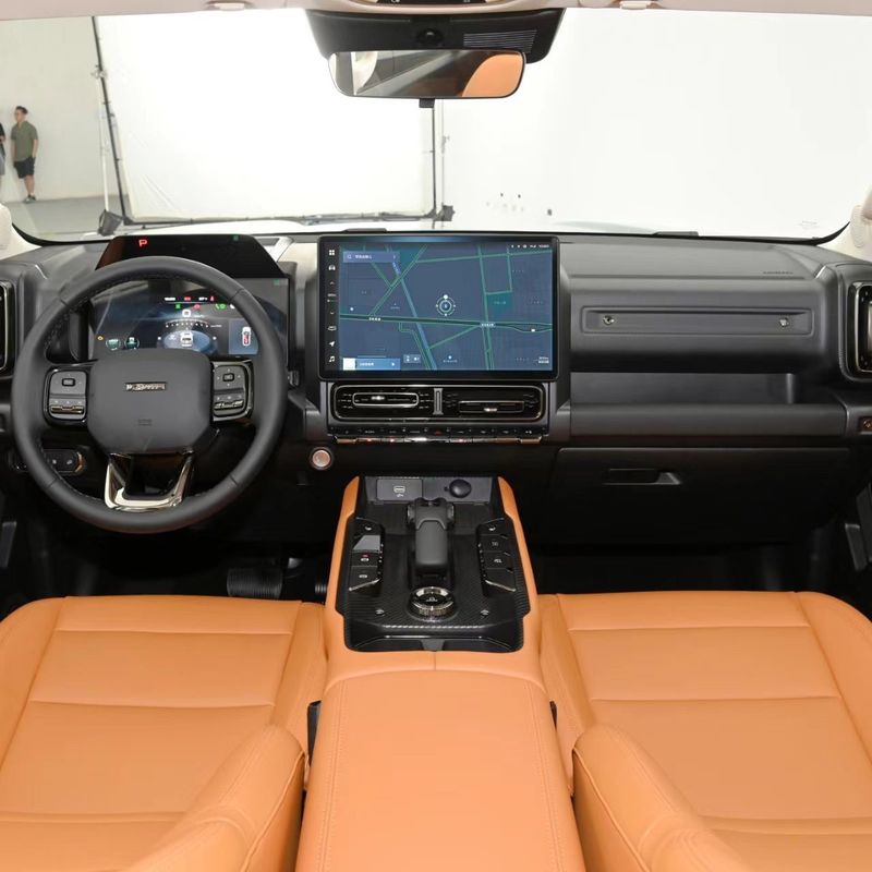 Electric Driver's Seat Adjustment Menglong 2023 1.5T Hi4 Compact SUV with Rear Camera